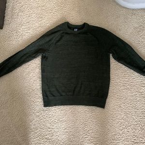 Gap forest green crew neck sweater